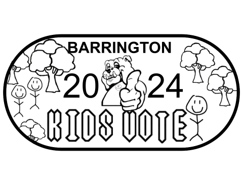 2024 Barrington Kids Vote Logo