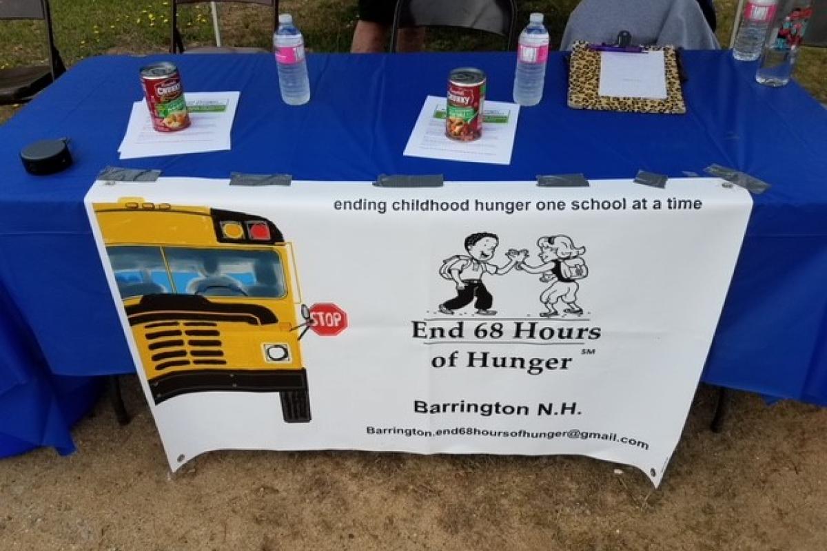 End 68 Hours of Hunger Food Drive 2018