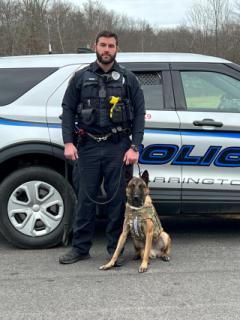 K9 Officer Morse and Indy